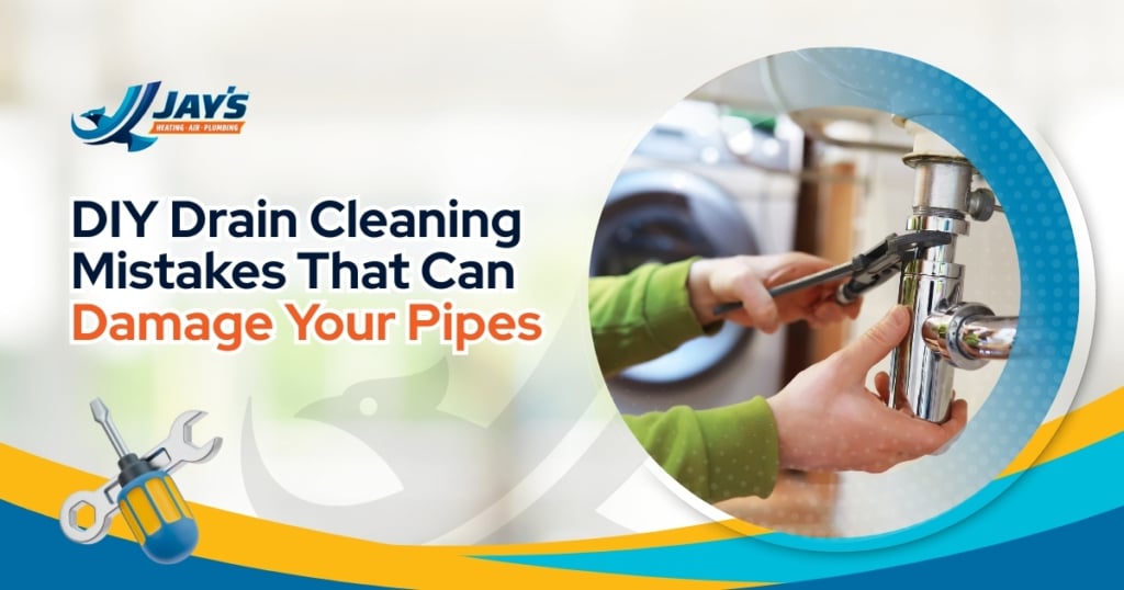 DIY drain cleaning mistakes