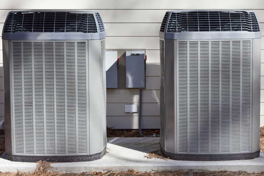 Residential outdoor heat pump maintenance in Mount Airy