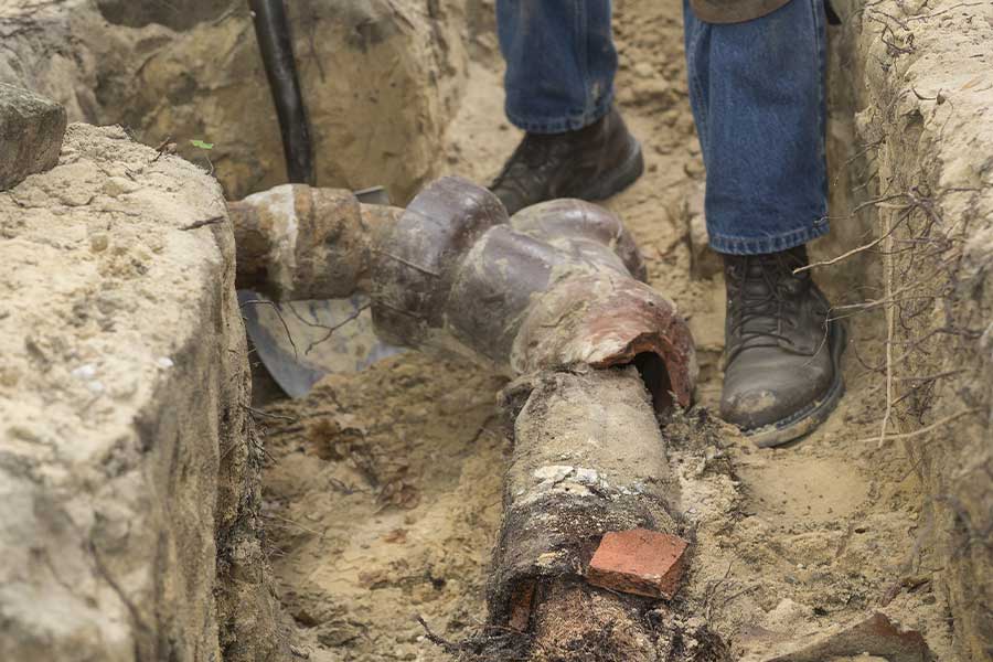 Professional sewer pipe repair and replacement in Mount Airy